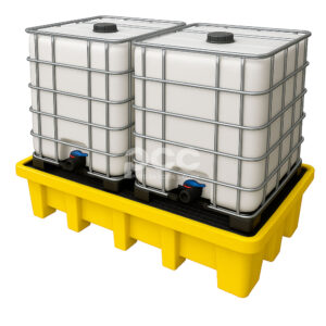BACIA DE RETENÇÃO PARA 2 IBC