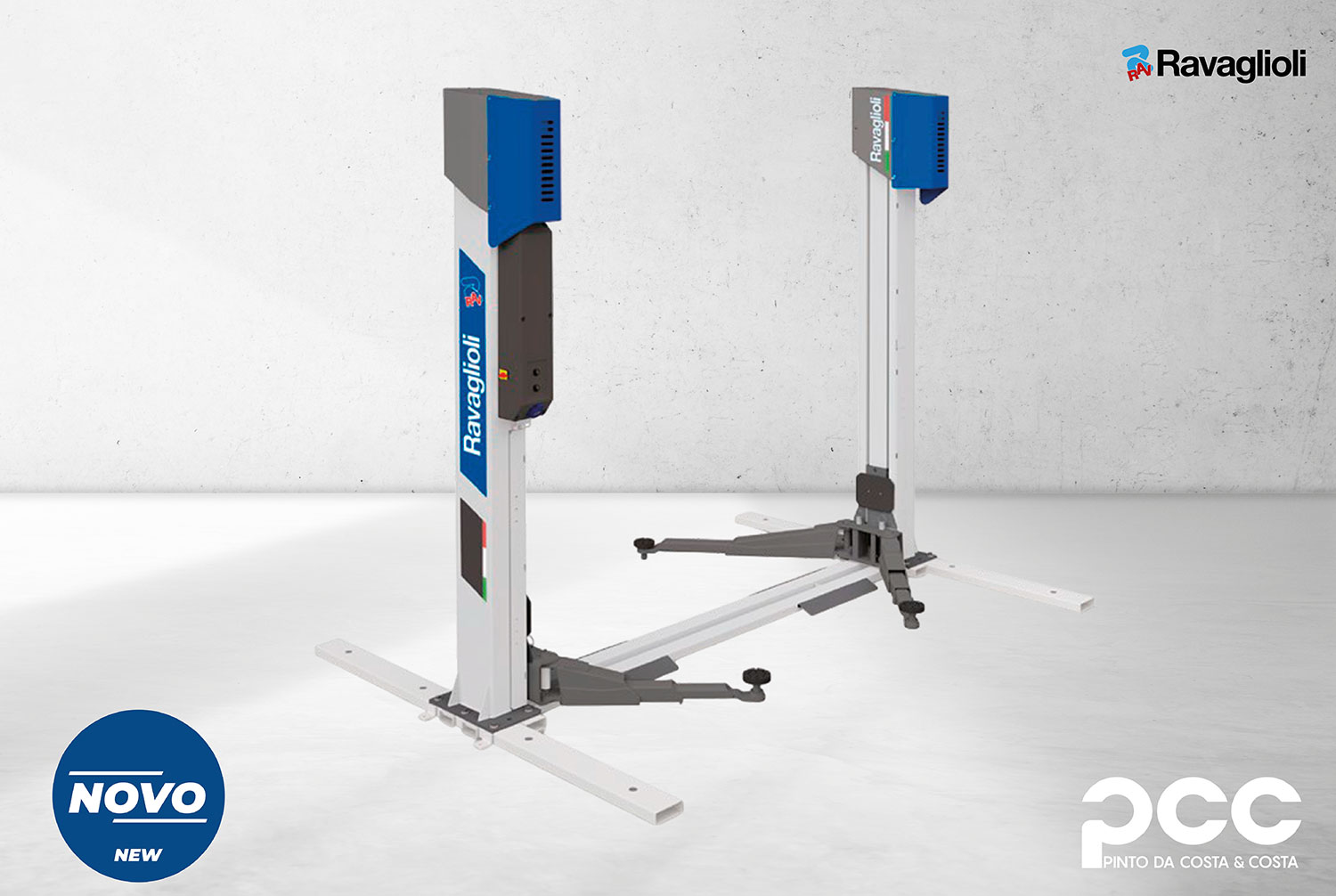 Elevador 2 colunas Ravaglioli KPN32